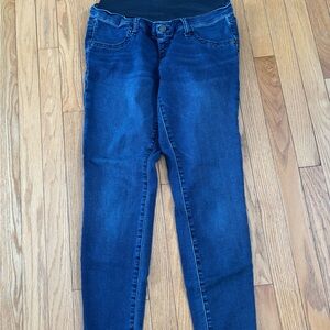 Maternity Sonoma Blue Jeggings with Elastic Waistband